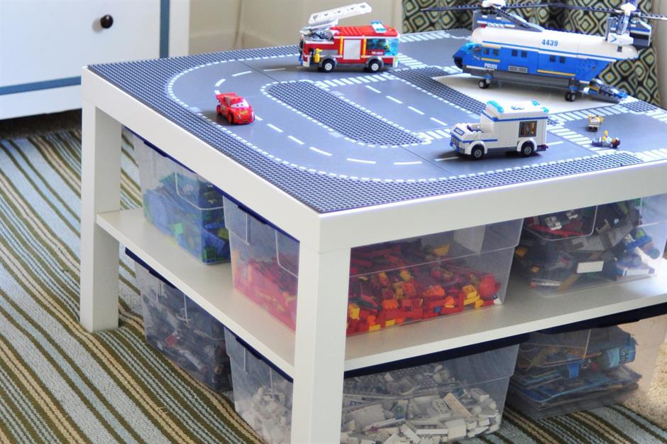 Set up a smart Lego play table