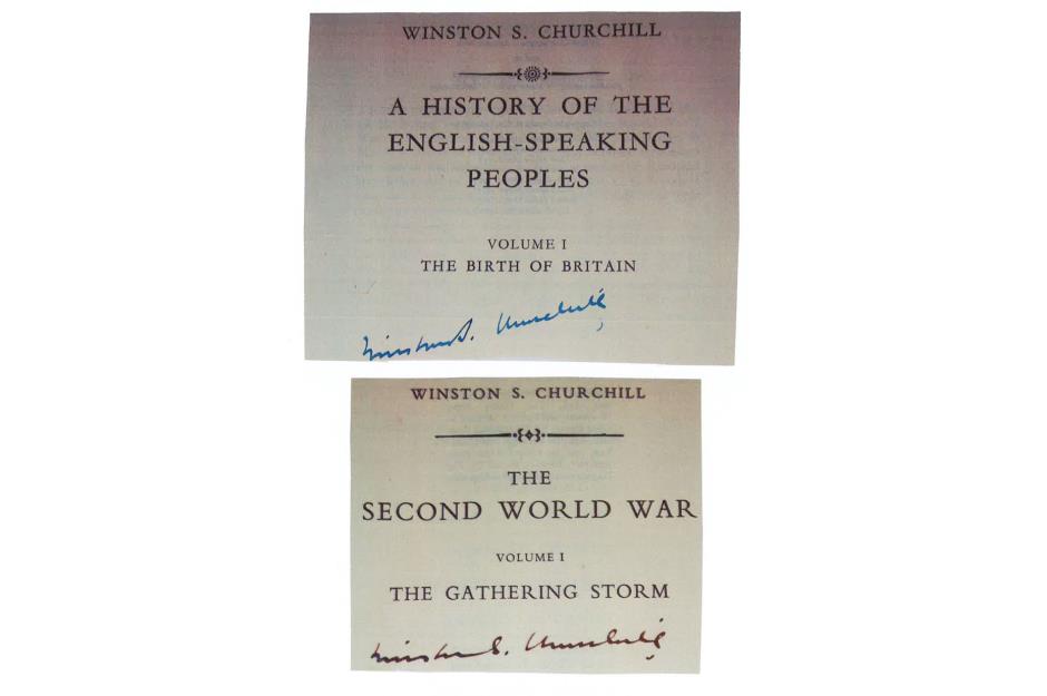 Identifying fake Winston Churchill autographs 