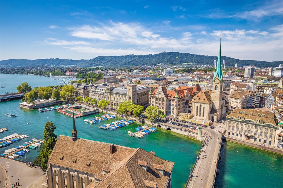 3rd most expensive: Zurich, Switzerland