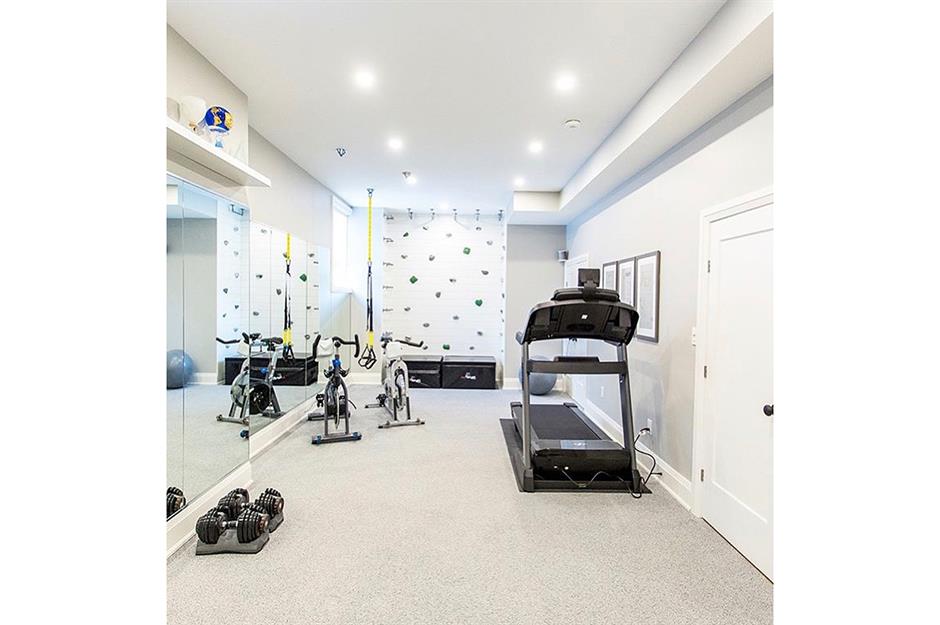 Decor for workout discount room