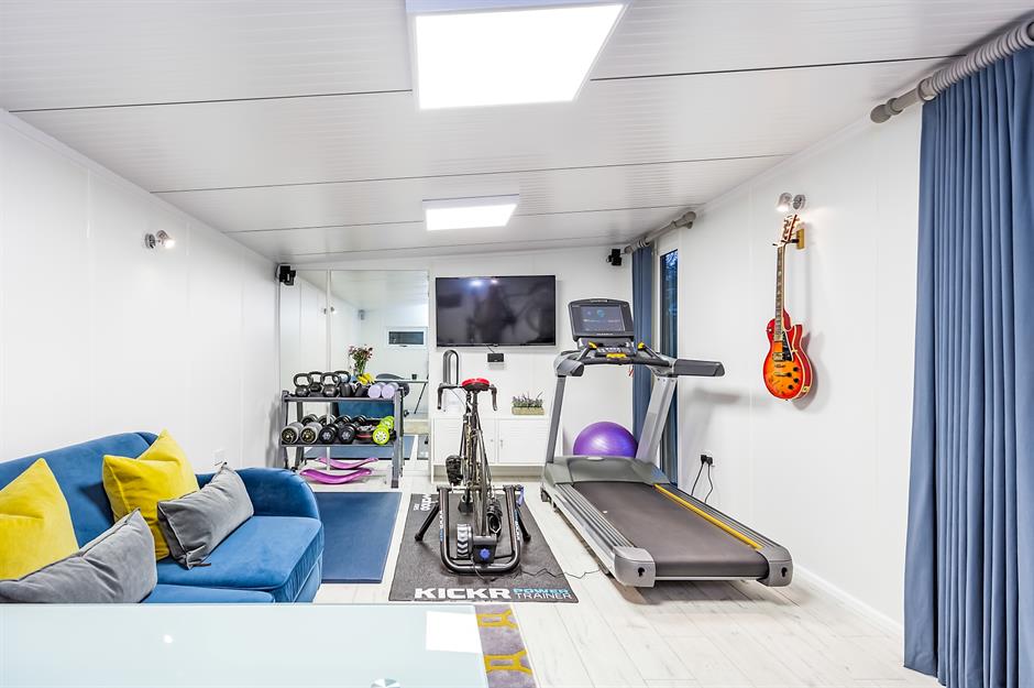 Home Gym: Storage  Workout room home, Gym room at home, Home gym