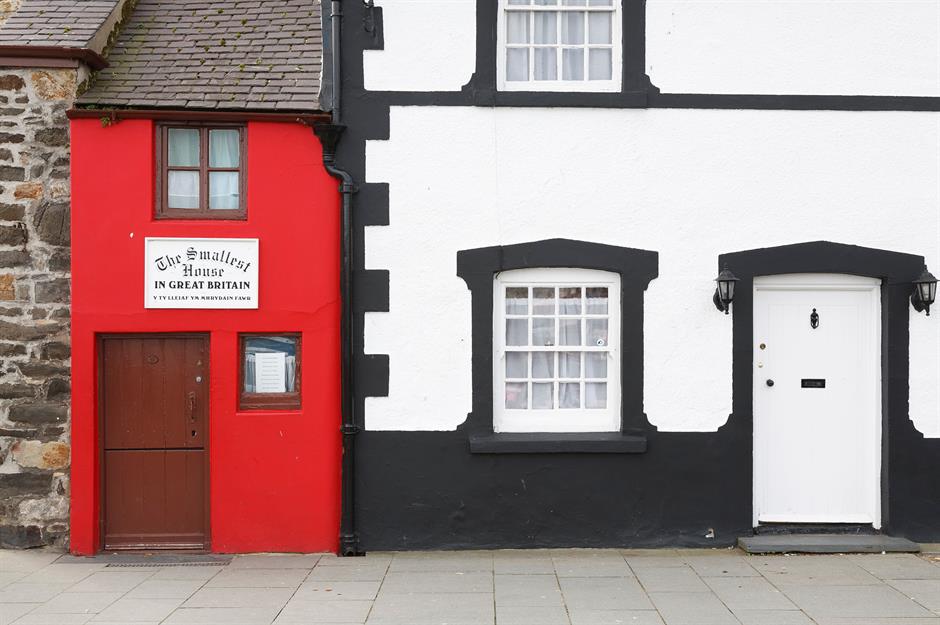 Inside the smallest house in Britain