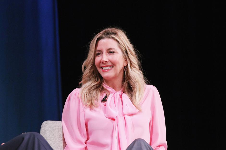 Sara Blakely has a “fake commute” every morning