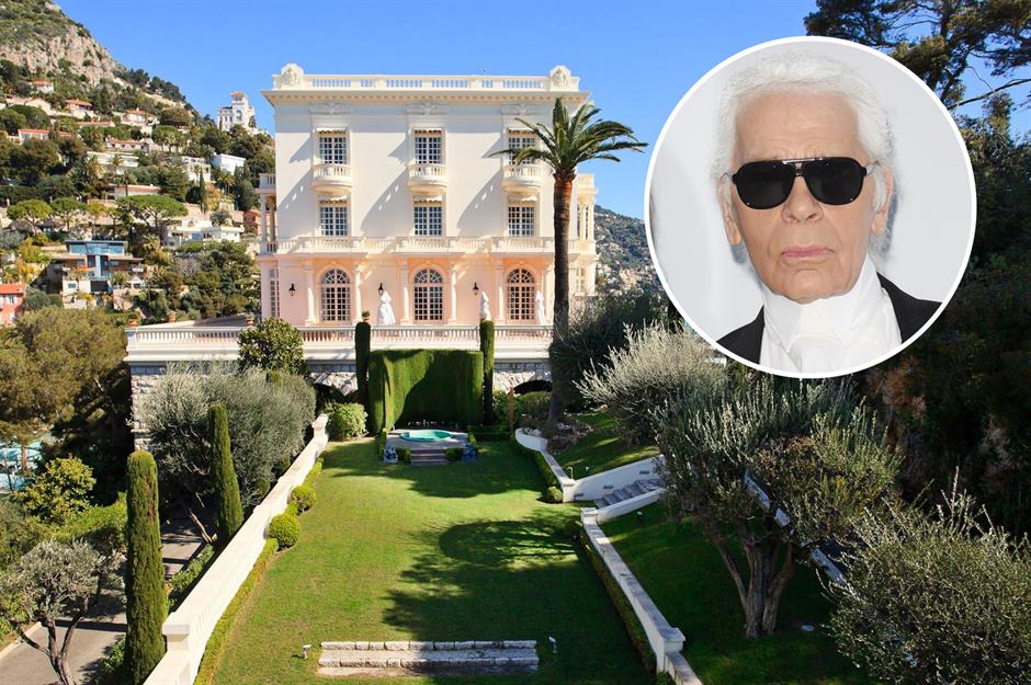 Karl Lagerfeld's unseen home interiors revealed at auction