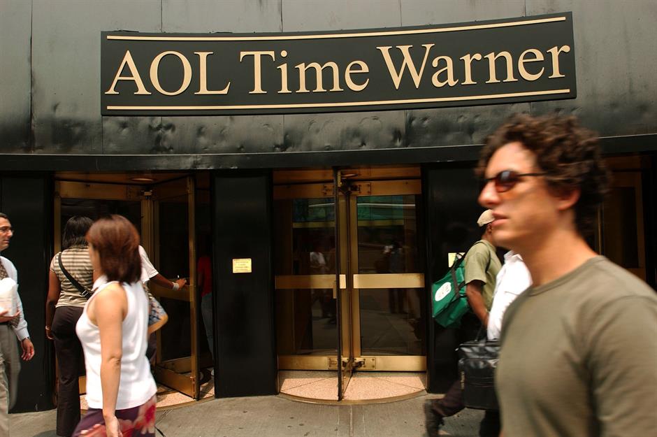 AOL Time Warner, 2002: $140.2 billion (£110.3bn)