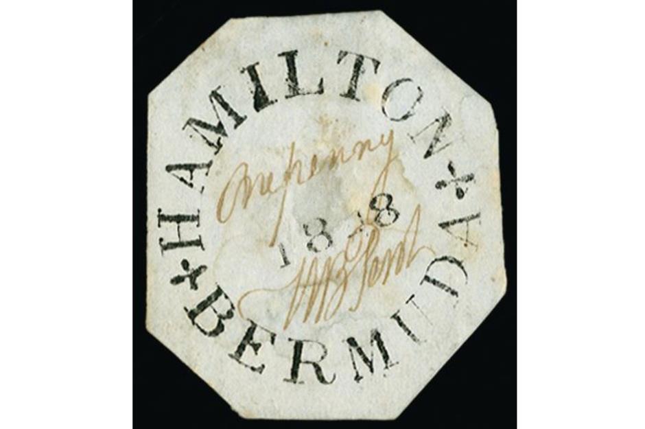 Bermuda 1848 1d Perot Provisional – $195,000 (£166k)
