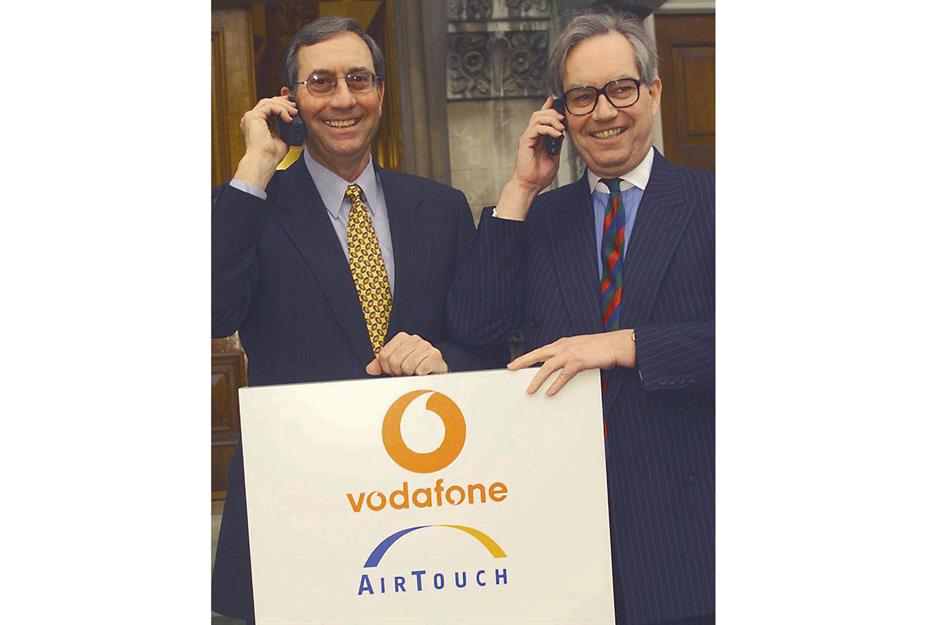 16. Vodafone Group & AirTouch Communications in 1999: $90.23 billion (£67.61bn)