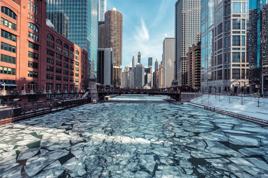 The ravages of winter in pictures