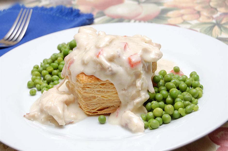 1940s: chicken à la King 