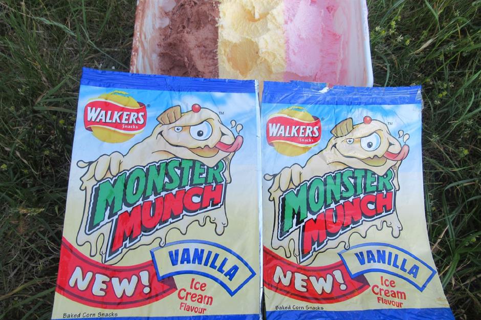 Vanilla Ice Cream Monster Munch