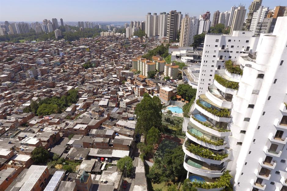 2. Brazil – Gini wealth index score: 81