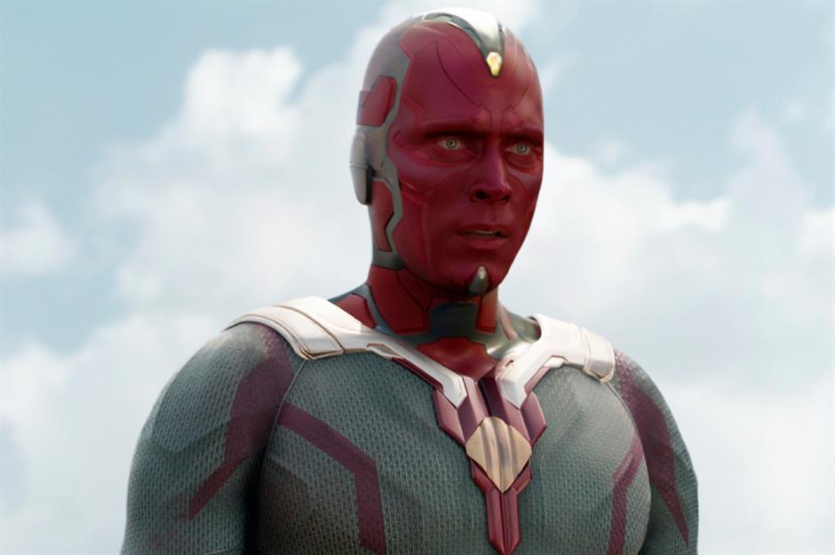 8. Paul Bettany – Vision: net worth, $50 million (£38m)
