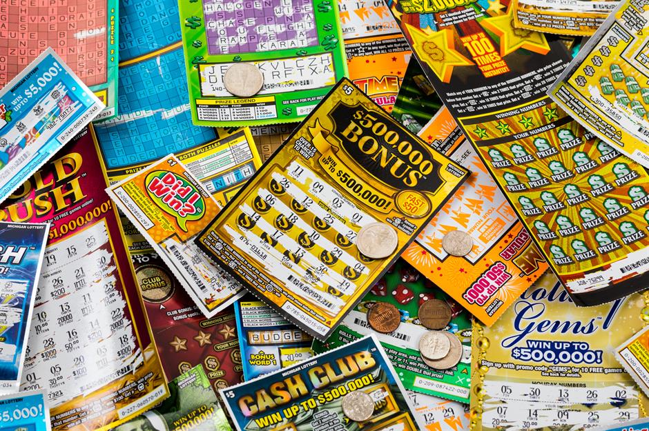 A million-dollar-winning lottery ticket