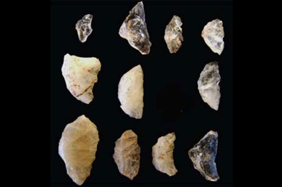 Middle Stone Age African people: arrowhead, c. 61,000 BC