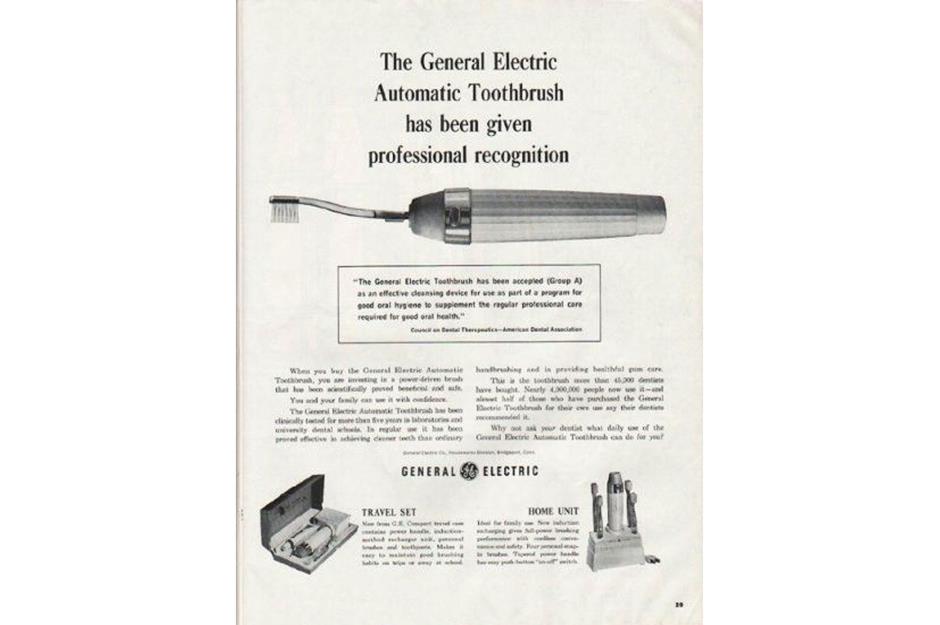 General Electric Automatic Toothbrush 