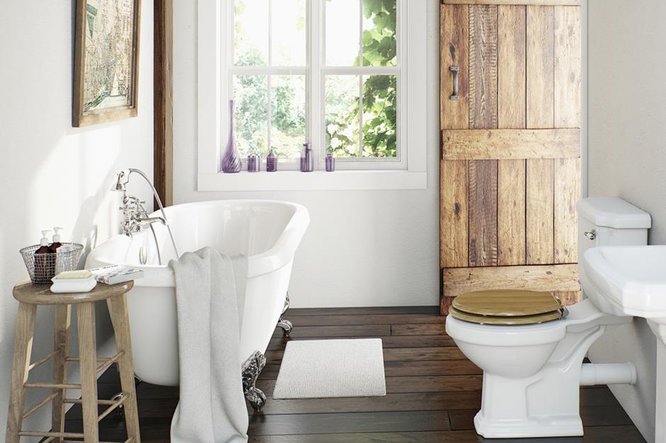 Classic Black And White Tiled Bathroom Floors Are Making A Huge