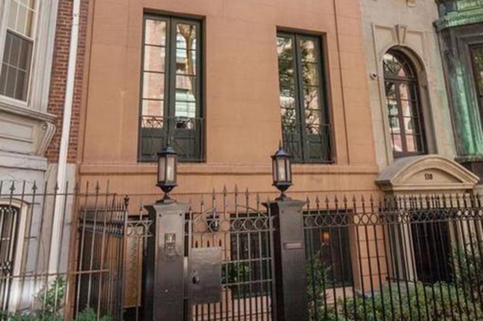 Classic New York City brownstones
