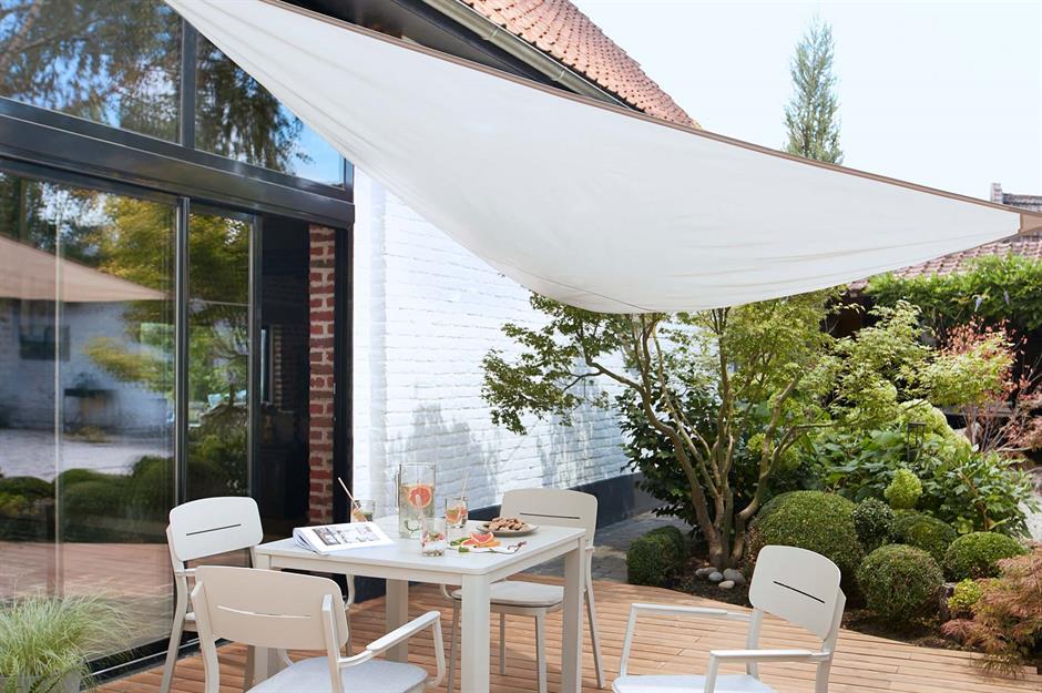 Garden shade and shelter ideas from awnings to sails