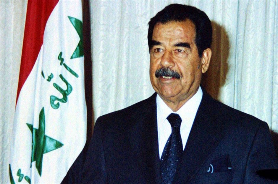 Saddam Hussein, Irak : jusqu’à 68,2 milliards de dollars (65 Mds €)