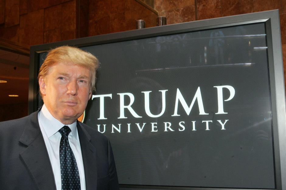 Trump University scam payout, 2018: $30 million (£24m) 