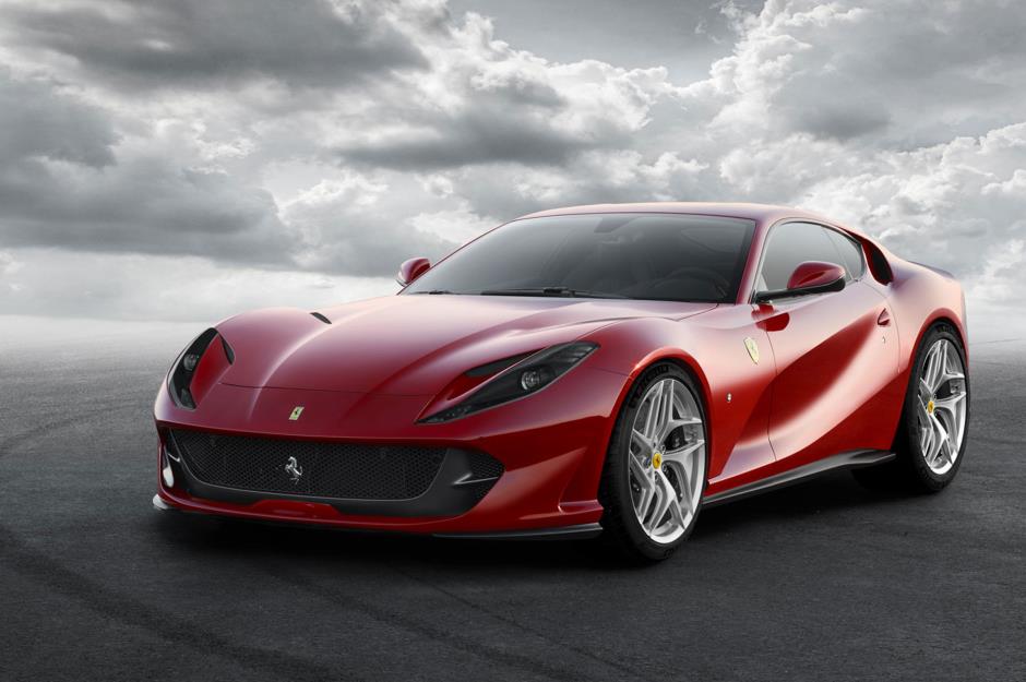 Ferrari 812 Superfast car: up to two years