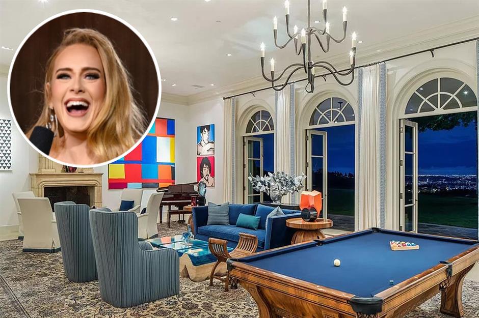 Adele bought Sly Stallone's Beverly Hills mansion on one condition