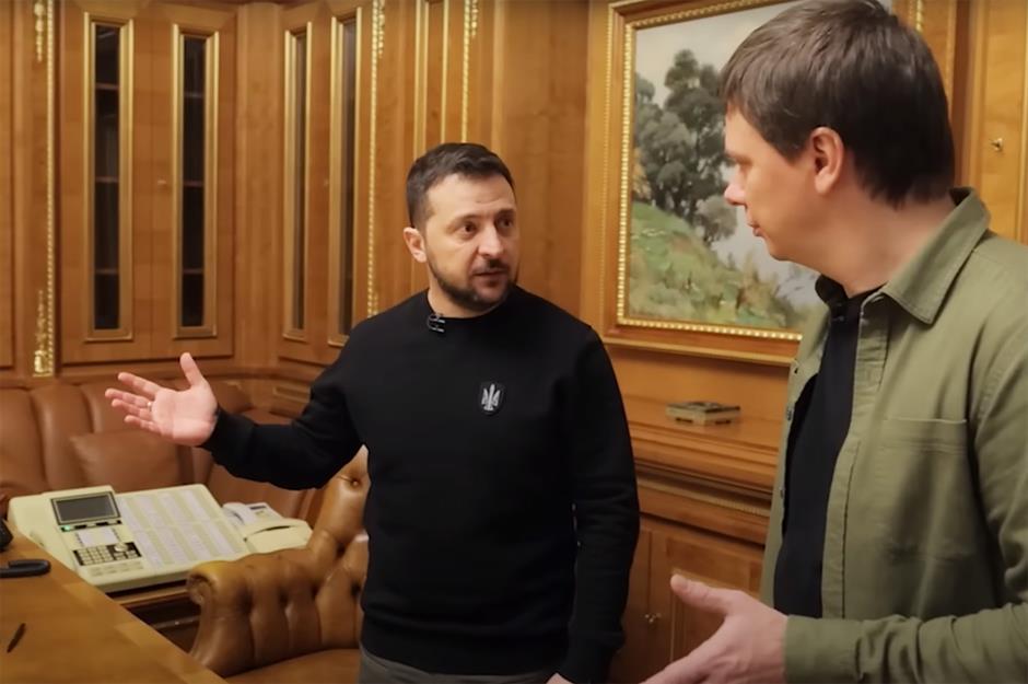 President Zelenskyy's wartime bunker, Kyiv, Ukraine