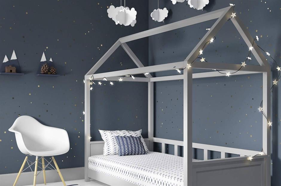 kids bed house