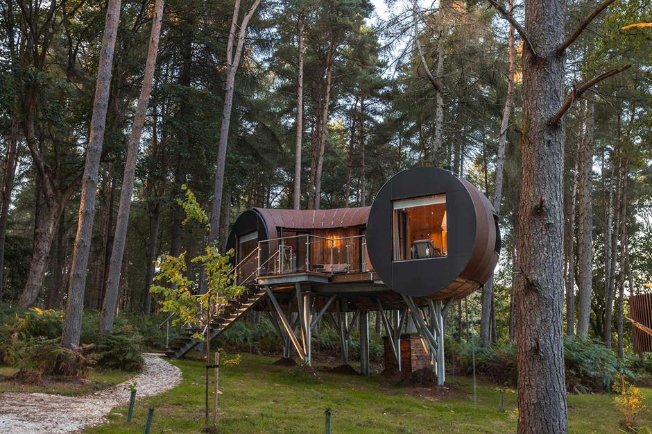 Amazing homes hidden among the treetops