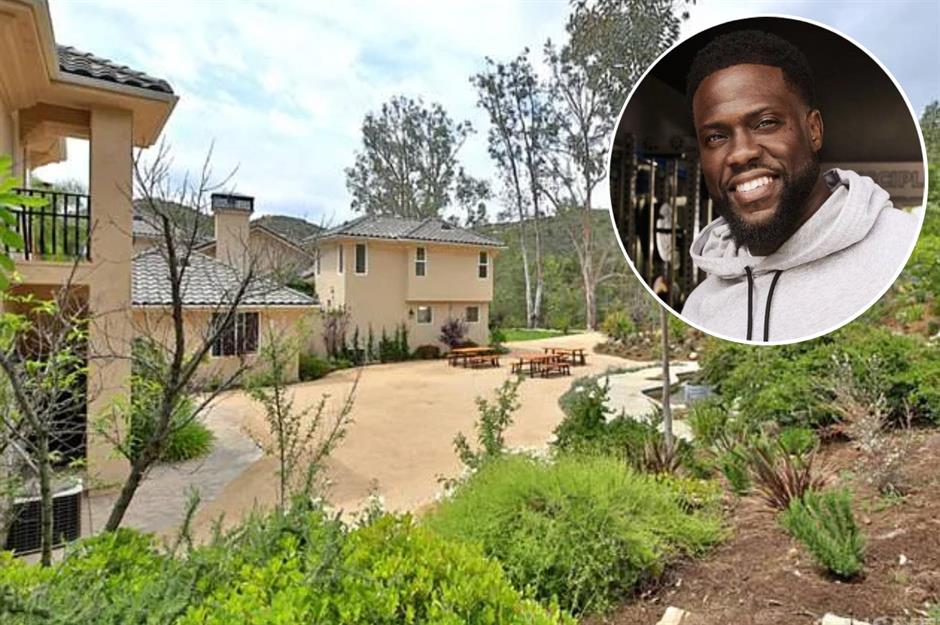 Kevin Hart owns a sprawling compound in a secretive California community