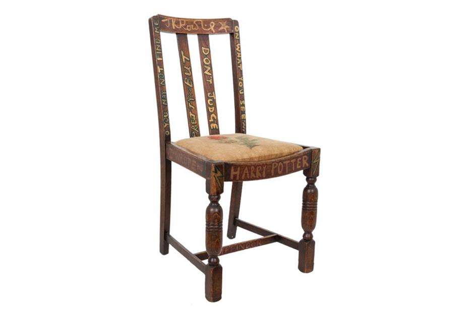 J. K. Rowling's old chair: $394,000 (£315k)