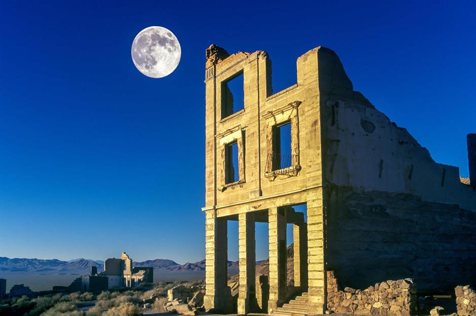 Rhyolite, Nevada, USA