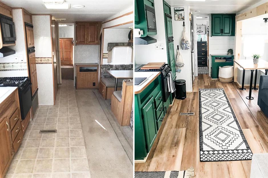 pics Rv Interior Remodeling Near Me stunning motorhome makeovers before