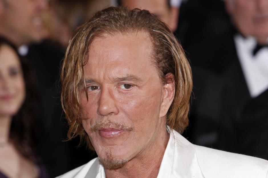 Mickey Rourke was a boxer
