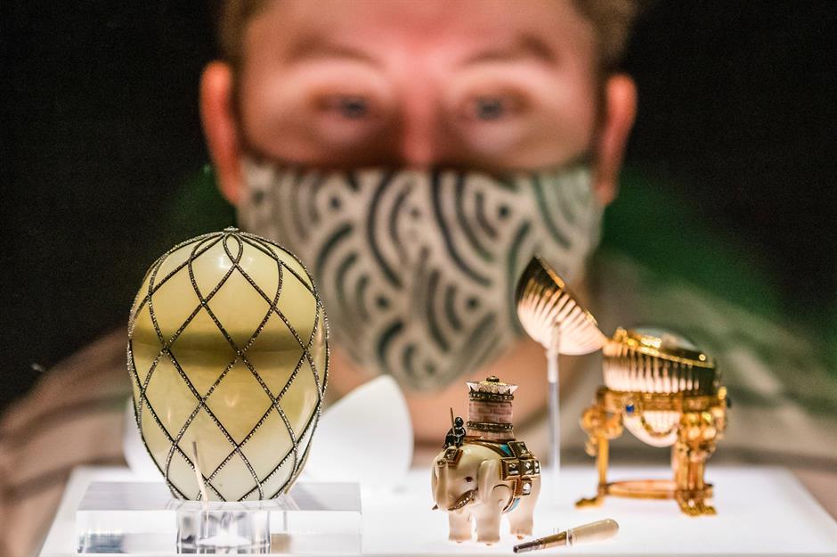 Diamond Trellis Egg and the lost elephant surprise 
