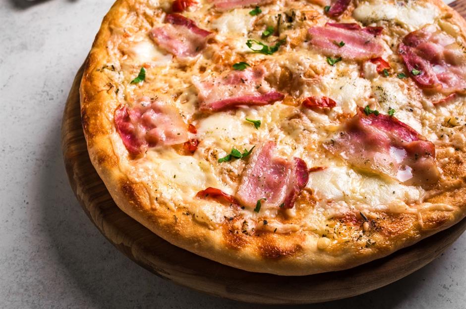 Princess Catherine: bacon pizza