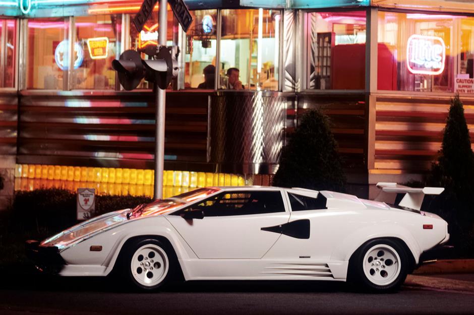 1980s Lamborghini Countach LP5000 QV sports cars