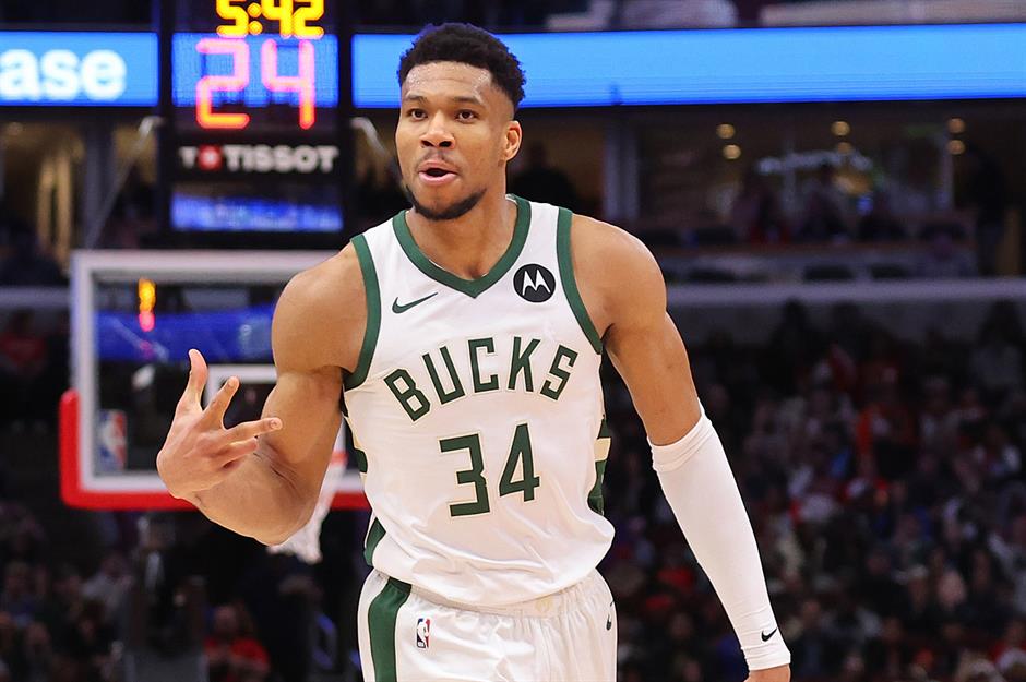 13. Giannis Antetokounmpo: $94.4 million (£69.5m)