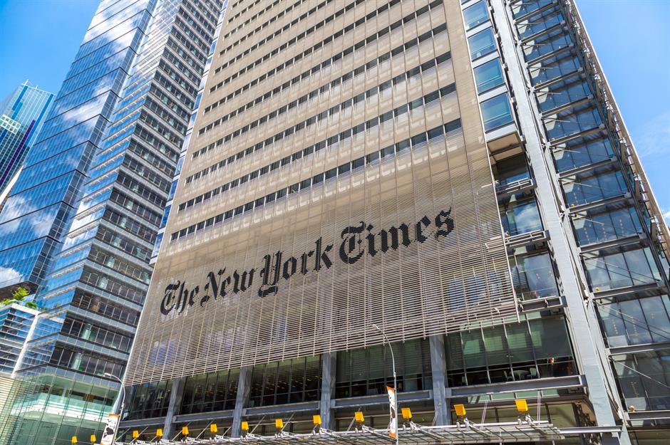 New York Times Building, New York: $1.1 billion (£794m)