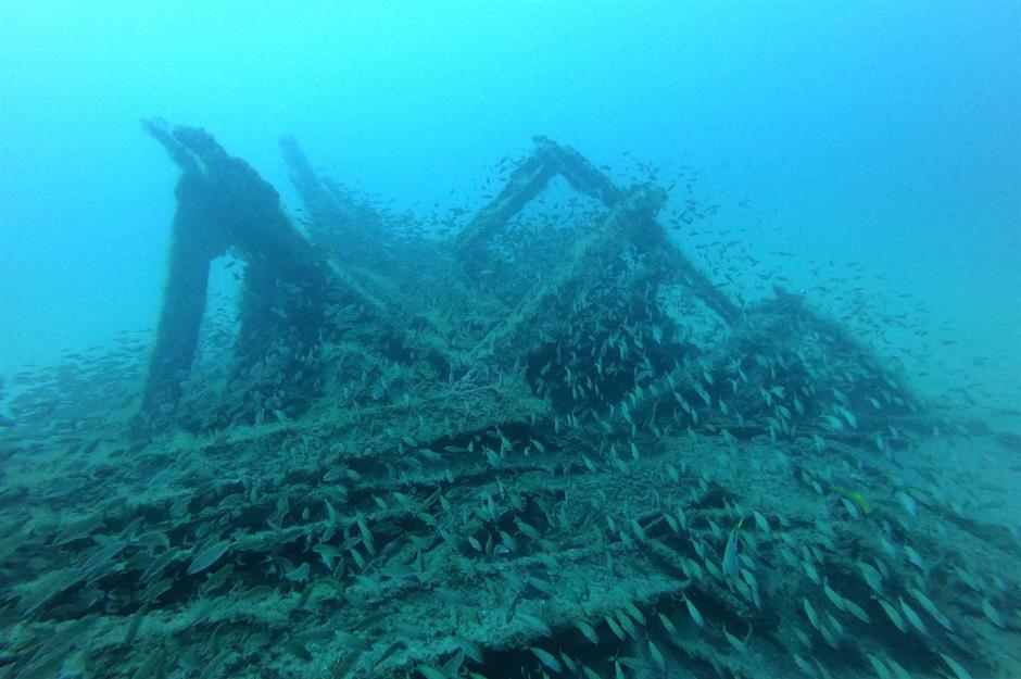 Shipwrecks housing hoards of treasure