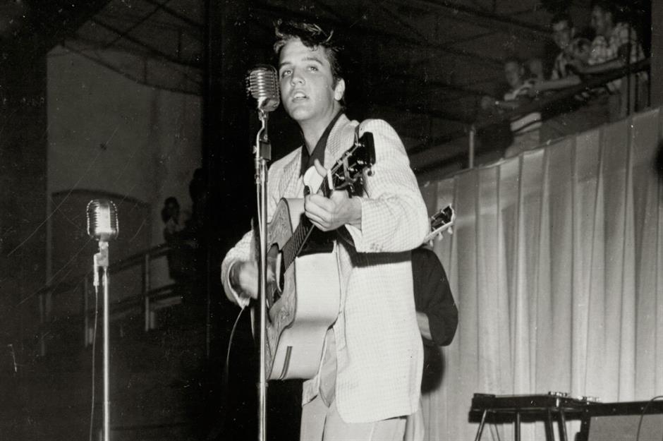 12. Elvis Presley’s ‘Sun Sessions’ 1942 Martin D-18: $1.3 million ($1.6m/£1.2m today)
