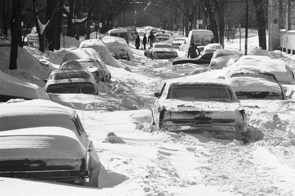 The city is ravaged by the Chicago Blizzard of 1979