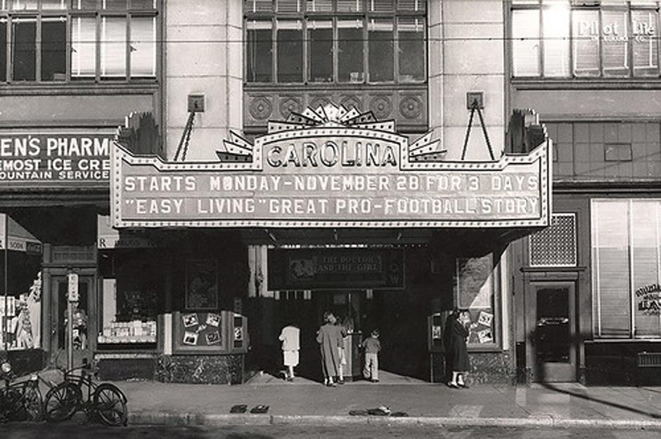 Historic 1920s theater in Spartanburg, South Carolina