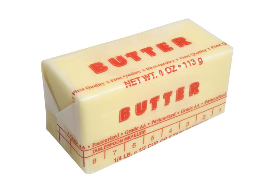 Butter built up in Europe in the 1980s