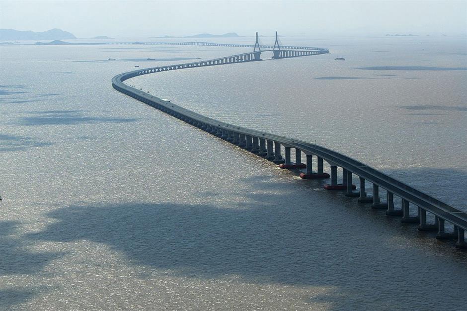 Donghai Bridge, China: $2.7 billion (£2bn)