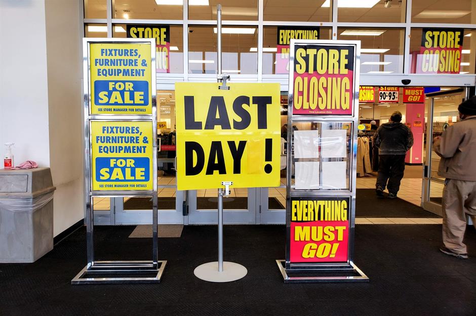 America's continuing big store closures