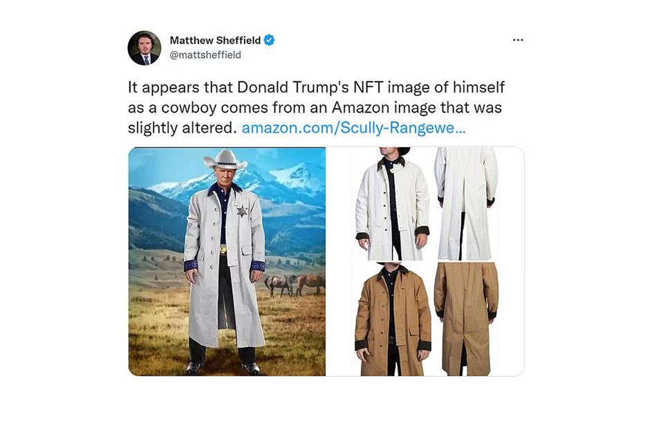 Trump's NFT collection