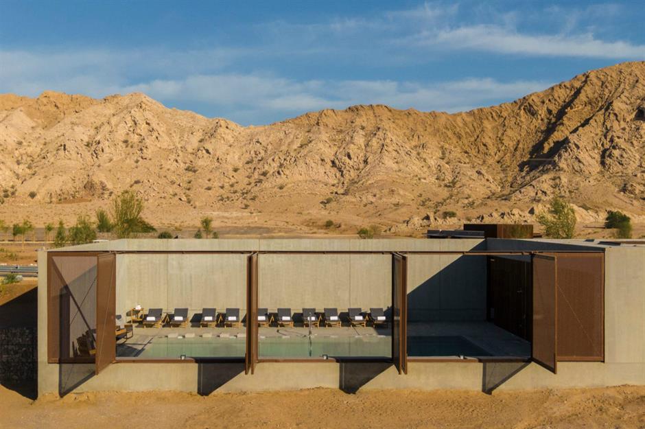 Al Faya Lodge, Sharjah desert, United Arab Emirates
