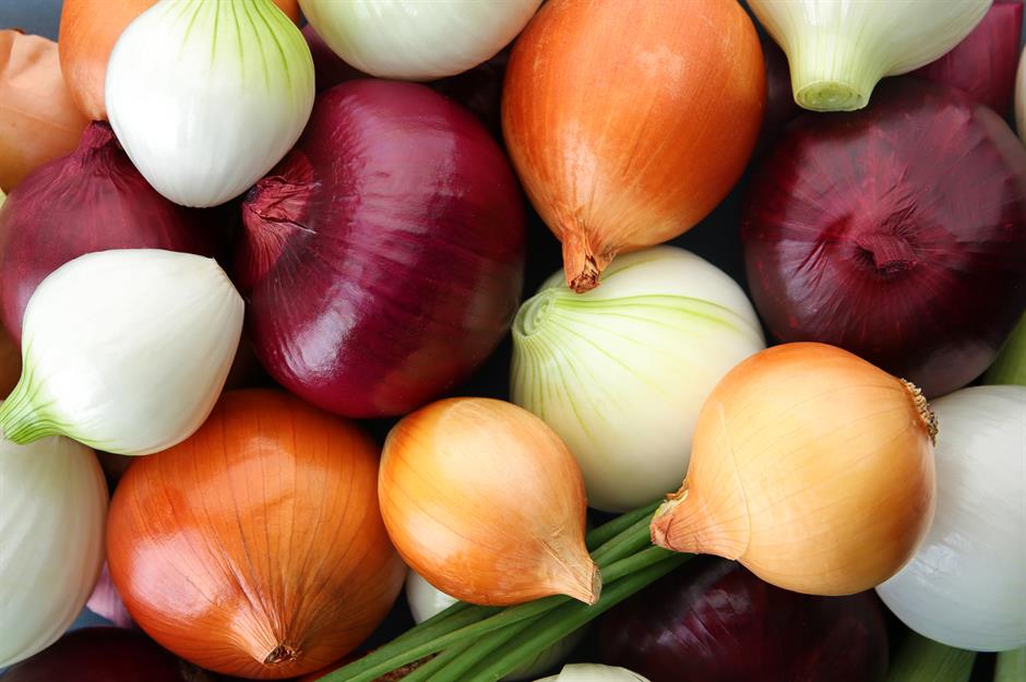 Americans eat more than 20lb (9kg) of onions a year