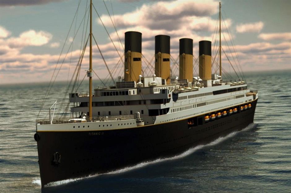 The story of not one, but two Titanic replica ships